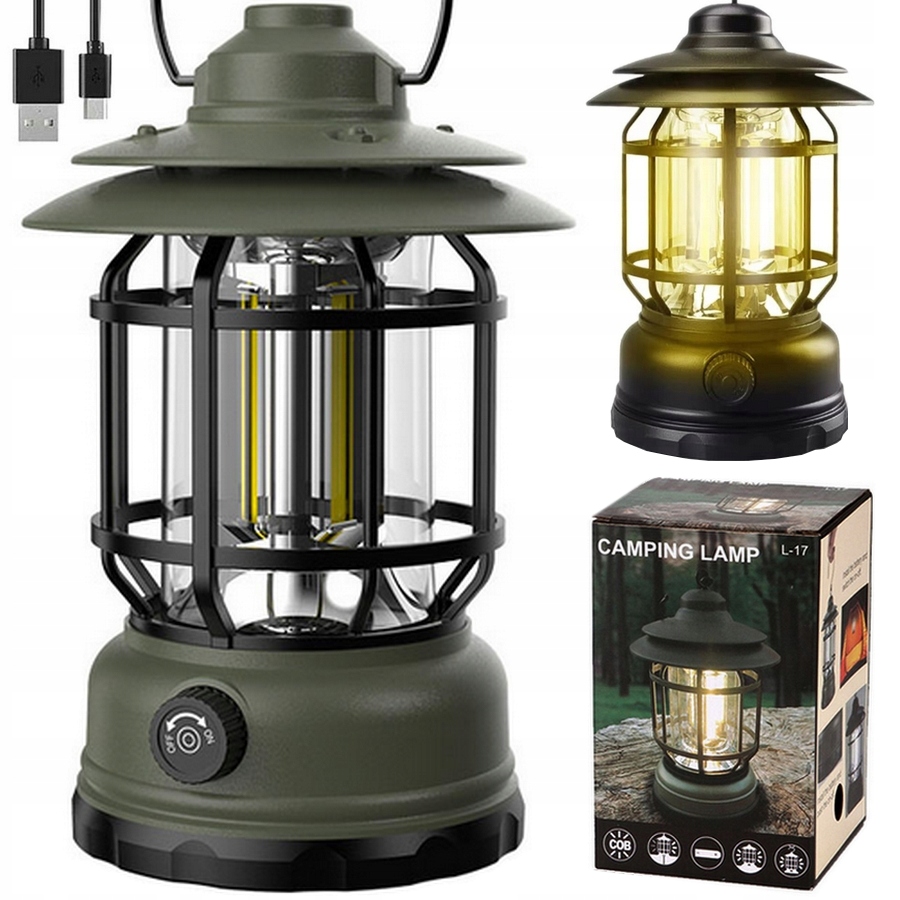 Lampa akumulatorowa MEMFLOW LED 9 W wejście USB, z możliwością postawienia