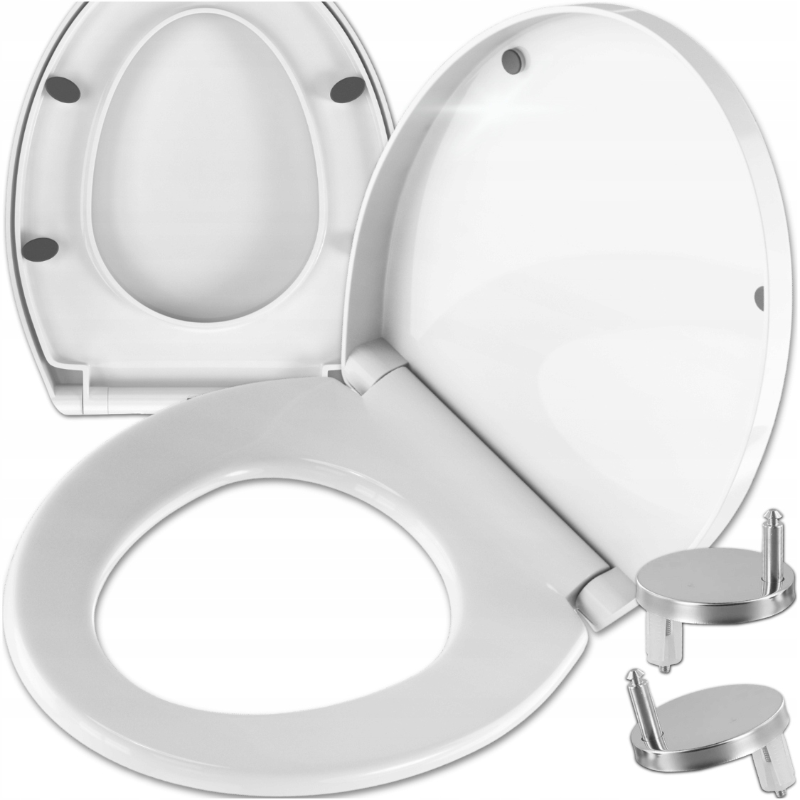 Deska sedesowa MEMFLOW Deska WOLNOOPADAJĄCA DO SEDESU TOALETY