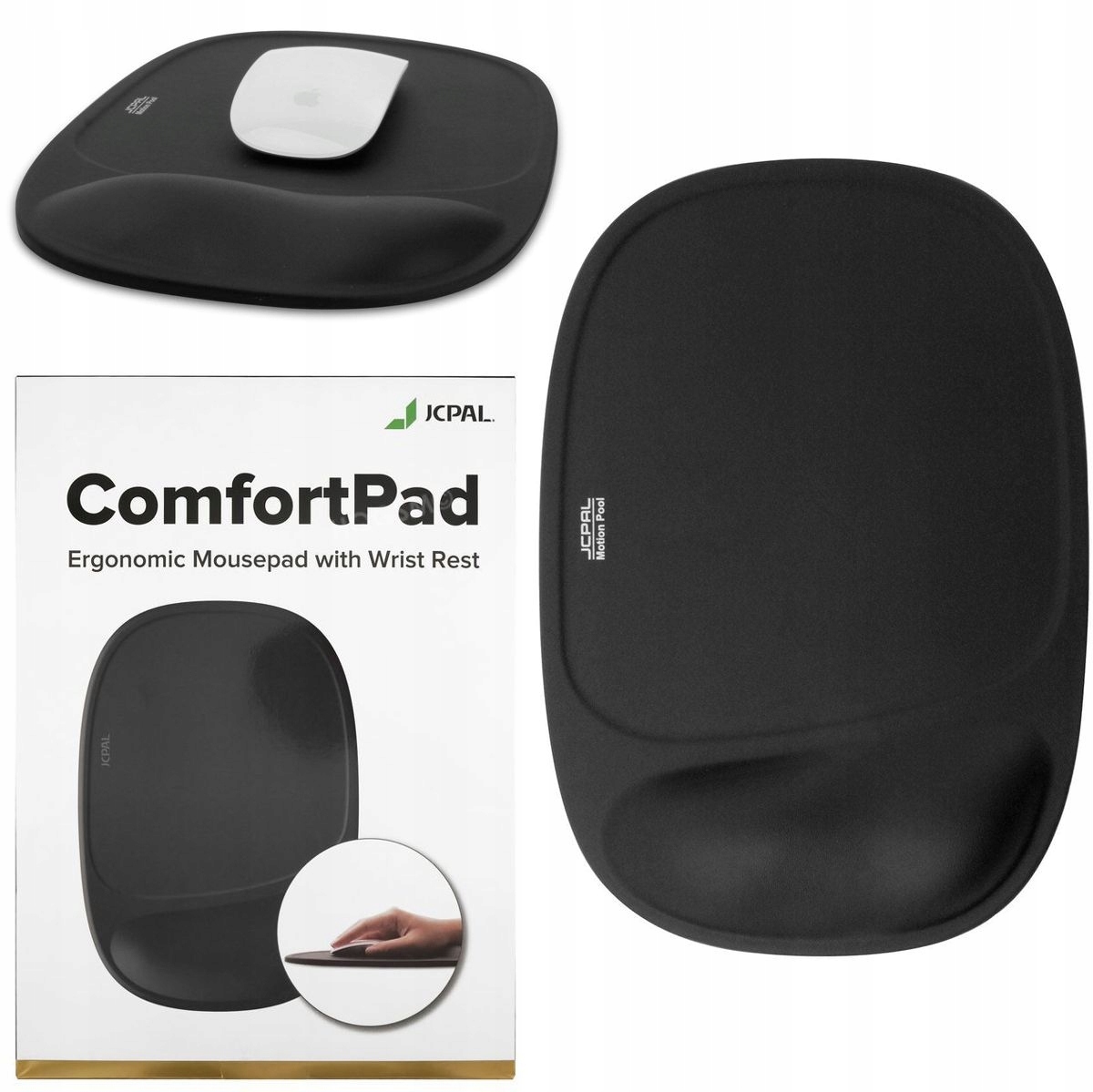 JCPal Ergonomic Mousepad Ergonomiczna Podkładka pod Myszkę Nadgarstek Żel