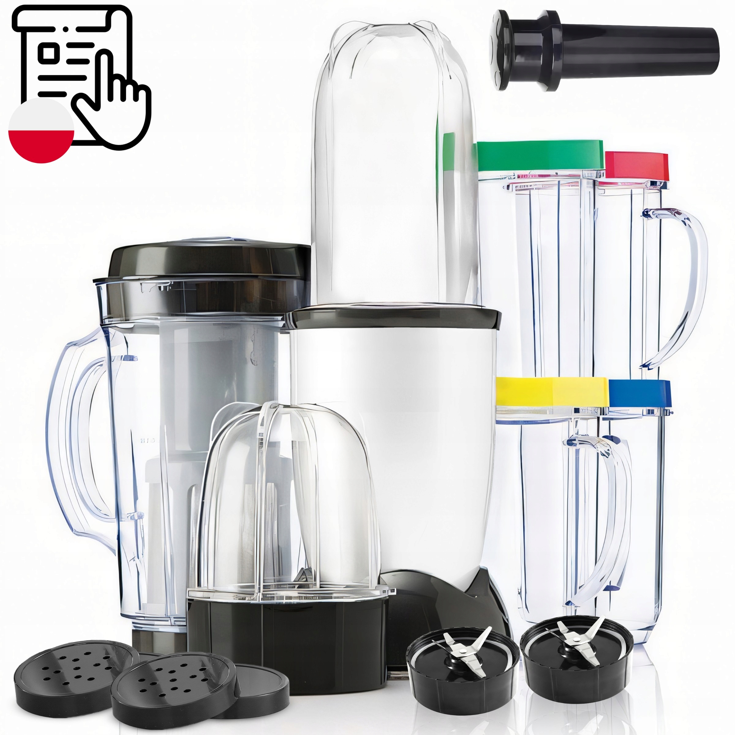 Blender kielichowy RETOO E606-1 250 W srebrny