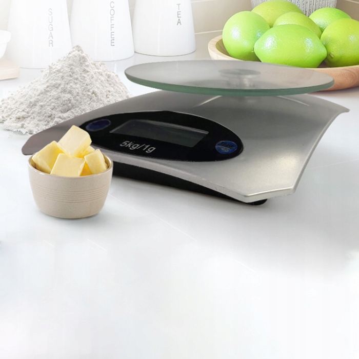 Waga kuchenna RETOO E283 srebrny/szary 5 kg