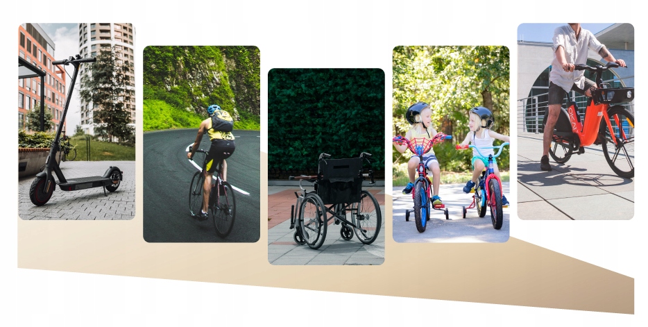 LAMPKA ROWEROWA PRZÓD + TYŁ LED LAMPKI DO ROWERU NA KIEROWNICĘ ZESTAW + BAT