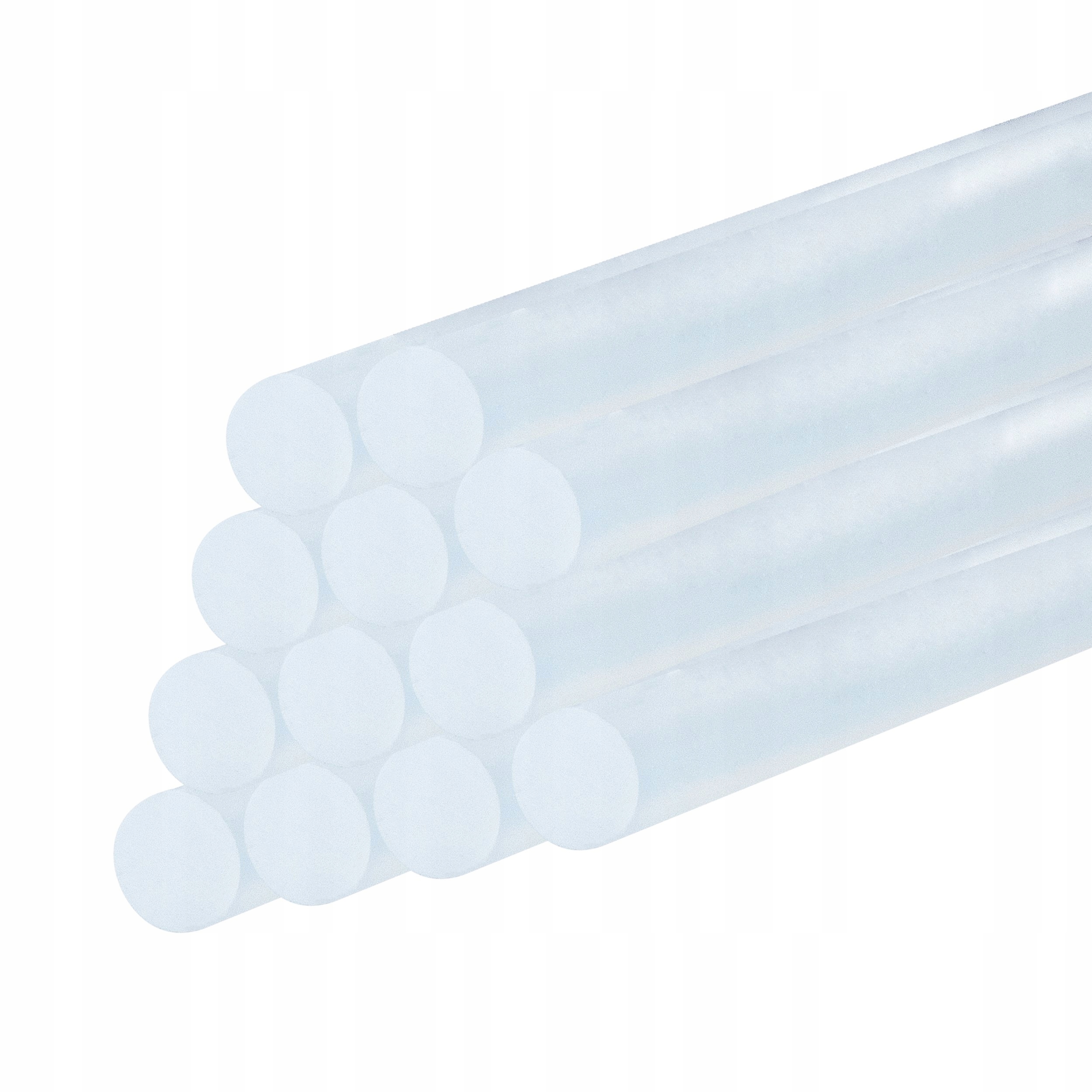 KLEJ DO PISTOLETU NA GORĄCO WKŁADY MOCNE KLEJOWE BEZBARWNE 12SZT 27CM 7MM