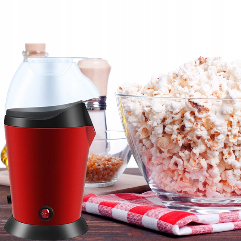Urządzenie do popcornu RETOO E593 czerwony 900 W