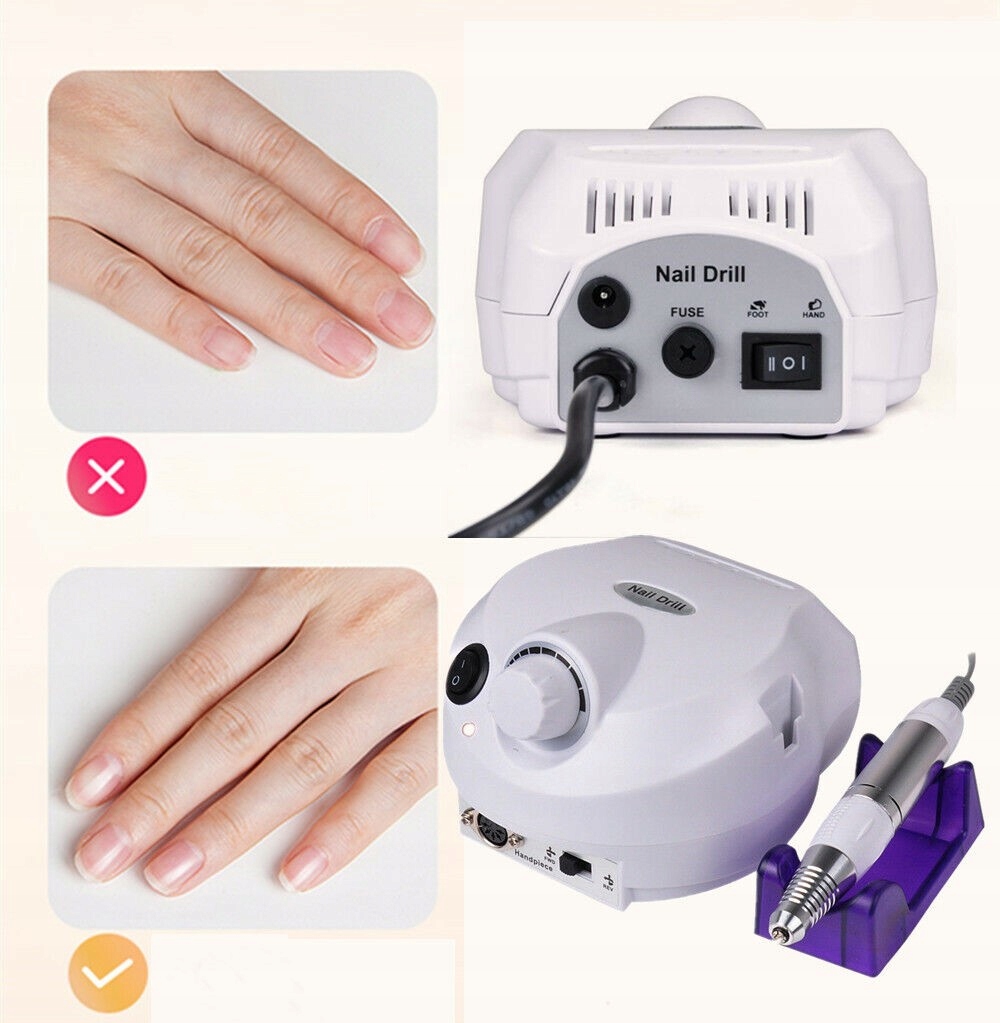 Frezarka do paznokci MEMFLOW Szlifierka do paznokci i pięt manicure 65 W