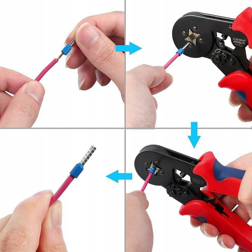 Zaciskarka Renew Force Szczypce do zaciskania konektorów + 1800 tulejek