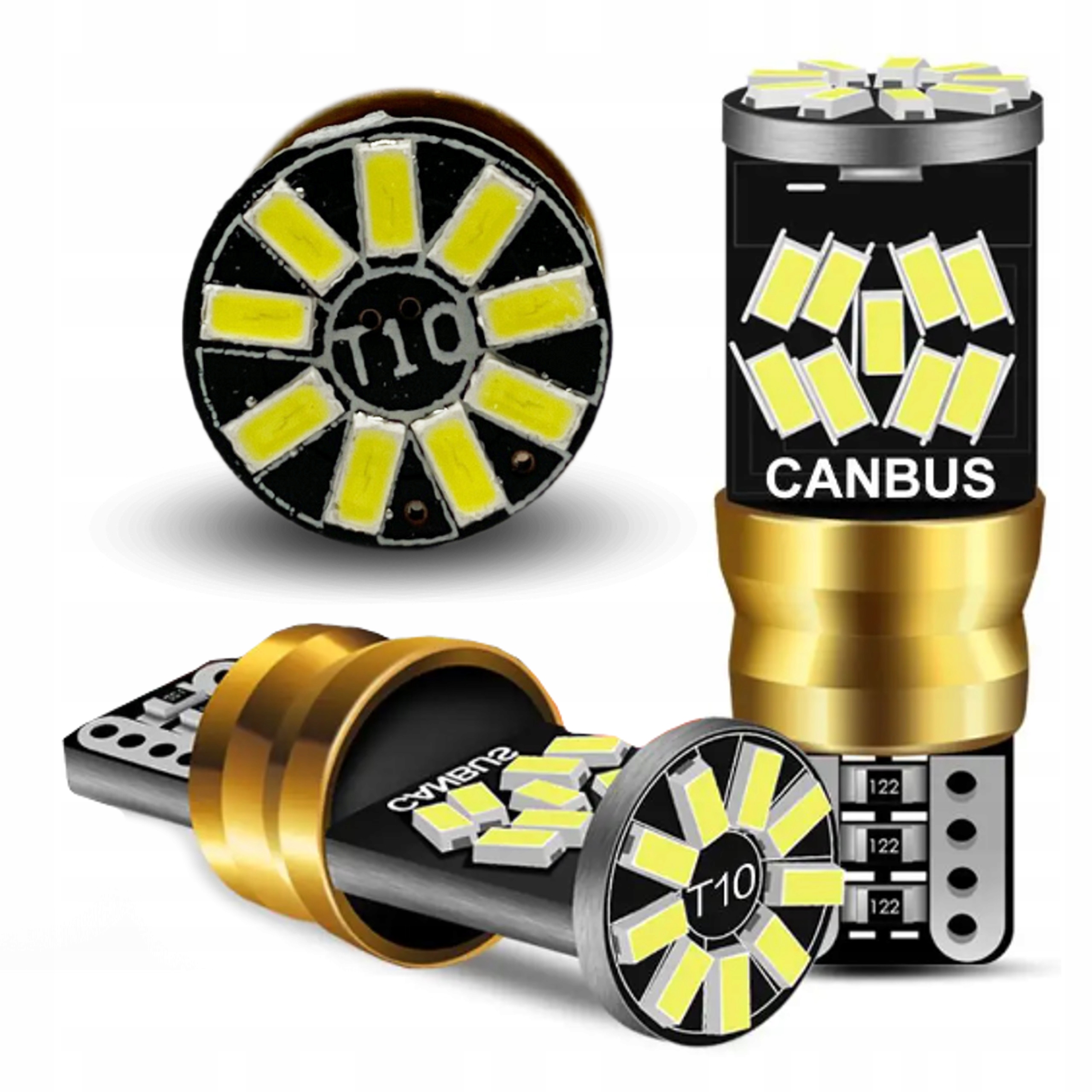 Żarówka Interlook T10-27SMD-3014-CANBUS W5W 5 W 1 szt.
