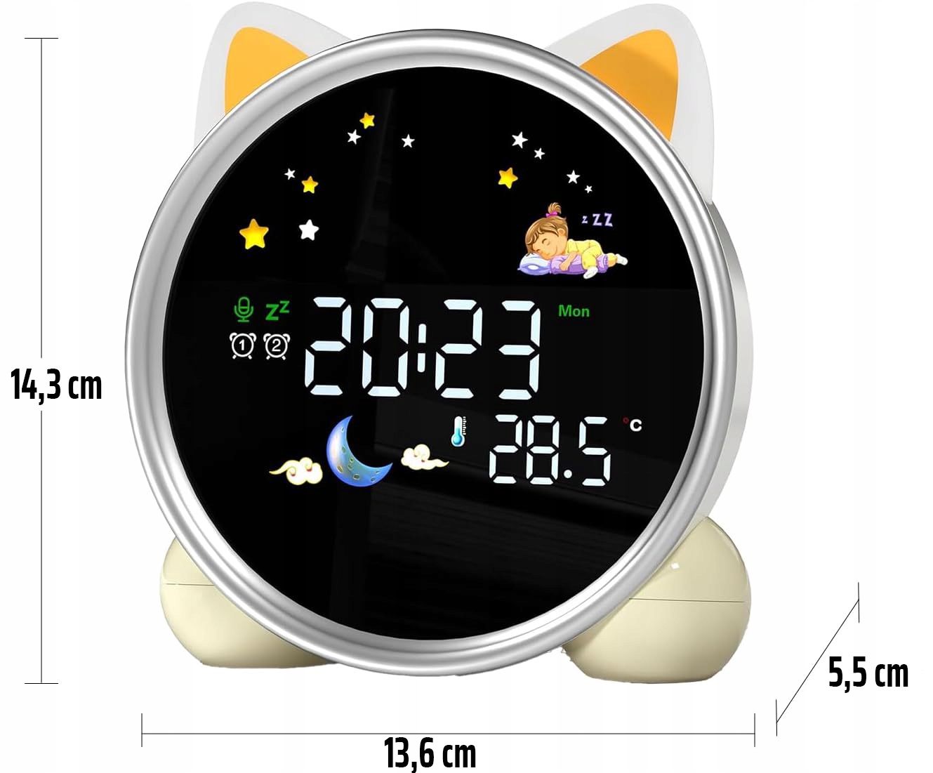 Lampka nocna Interlook biały