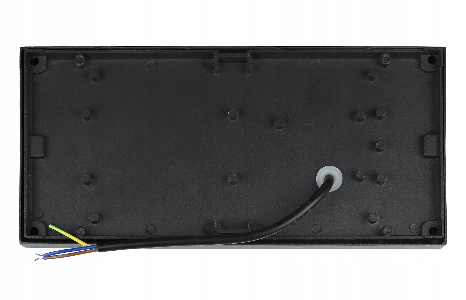 Kinkiet ogrodowy Interlook biały, czarny zintegrowane źródło LED 12 W