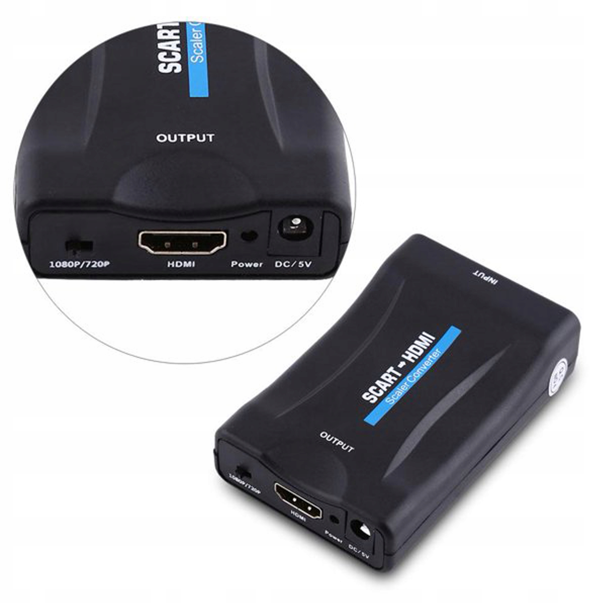 Przejściówka SCART-HDMI Retoo E392
