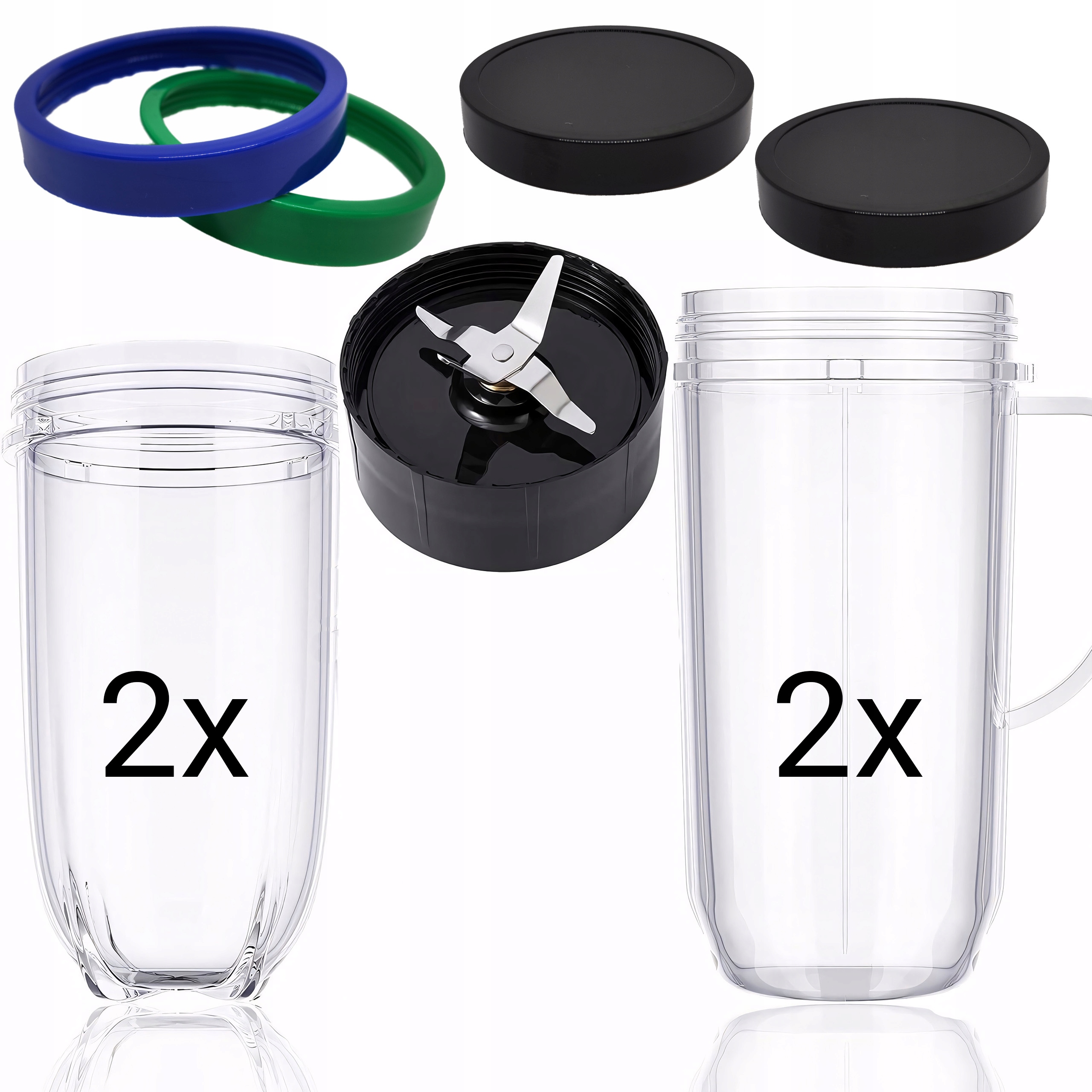 Blender kielichowy RETOO Blender kielichowy E606 600 W srebrny/szary