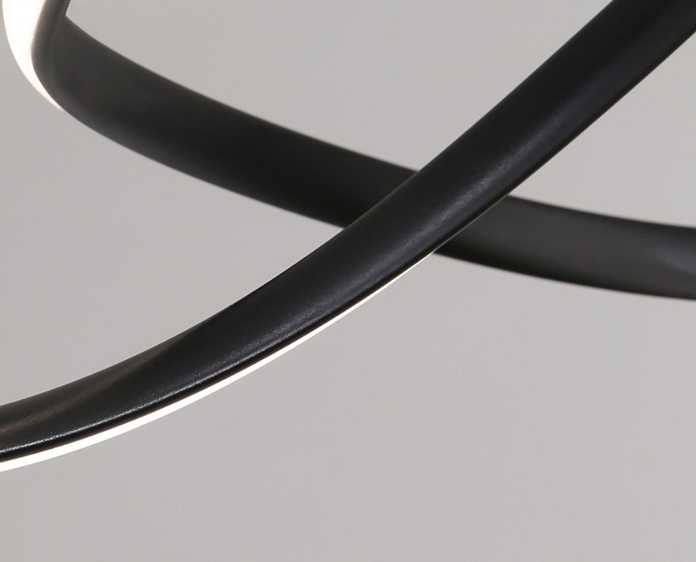 Lampa wisząca Interlook Modern niż 12 -punkty światła zintegrowane LED