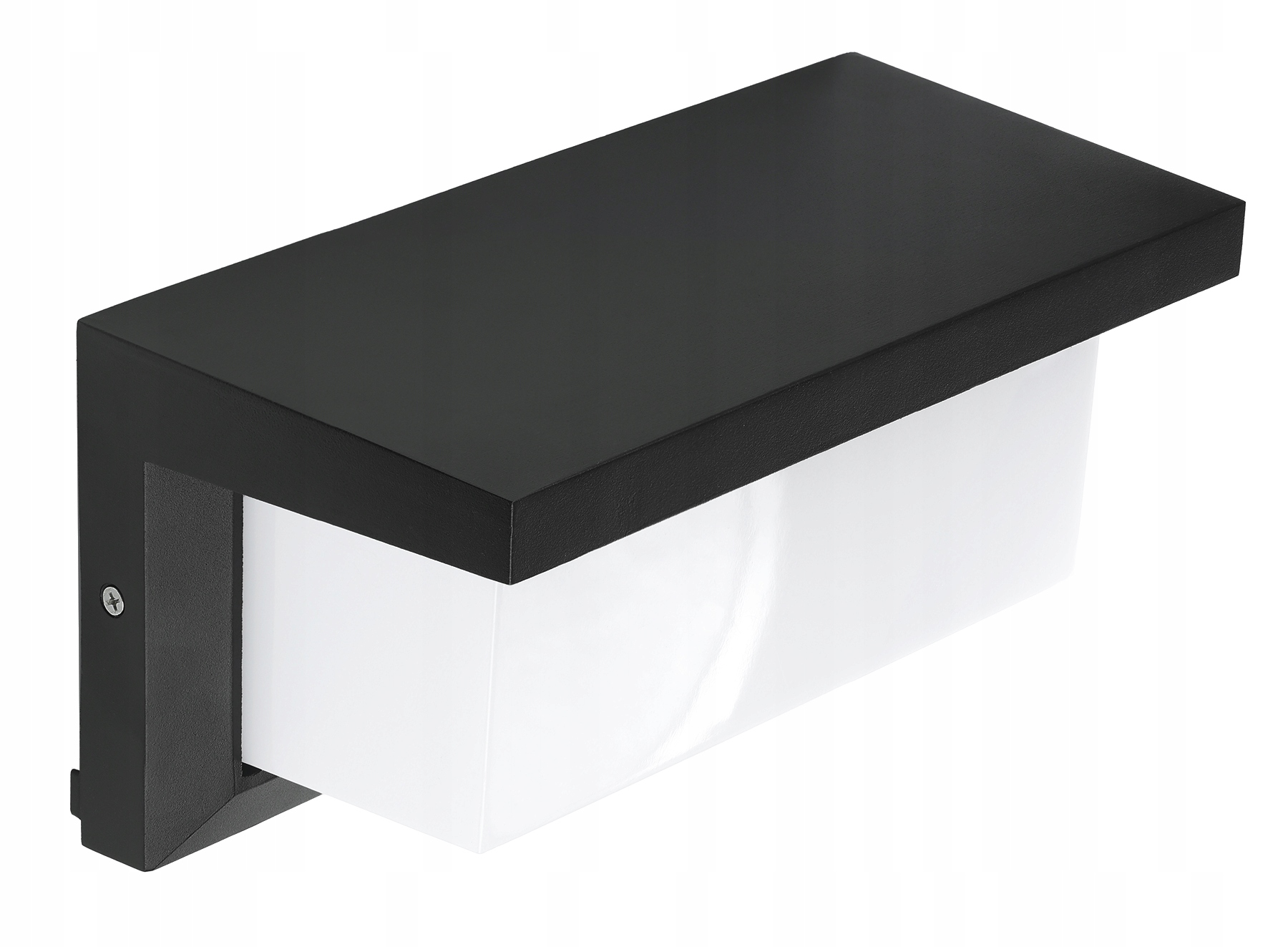 Kinkiet ogrodowy Interlook biały, czarny zintegrowane źródło LED 12 W