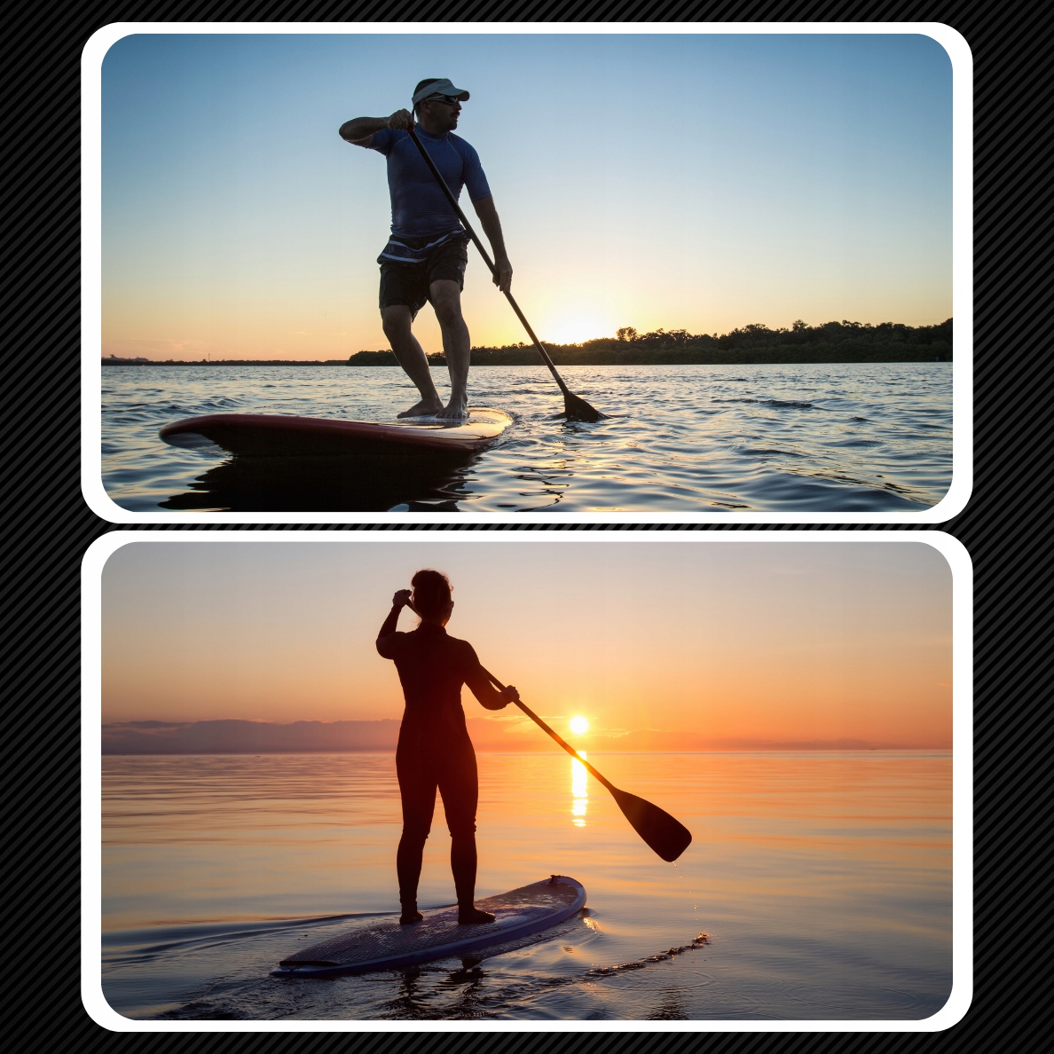 SKŁADANE WIOSŁO KAJAKOWE DO DESKI SUP 2w1 REGULOWANE 4-CZĘŚCIOWE 229CM