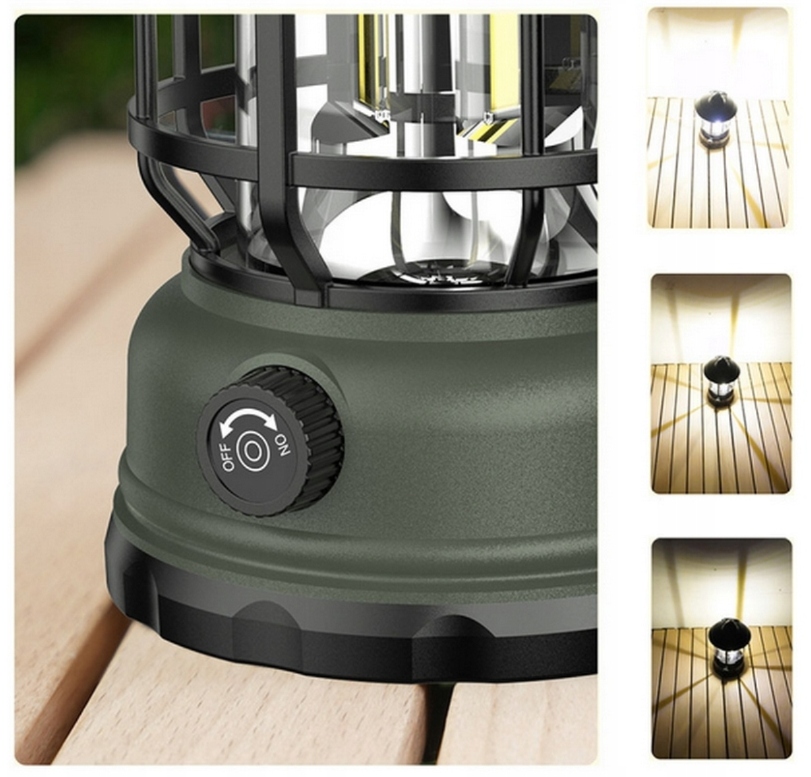 Lampa akumulatorowa MEMFLOW LED 9 W wejście USB, z możliwością postawienia