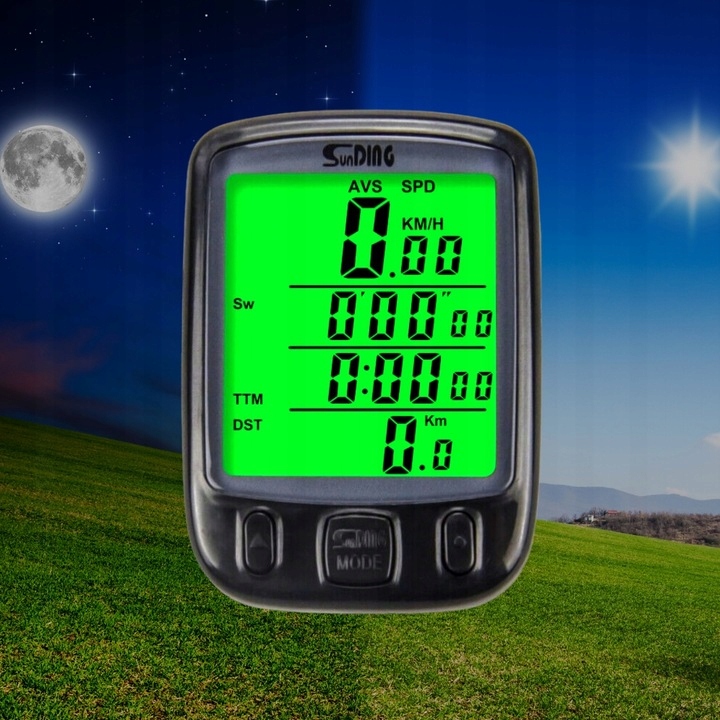 Licznik rowerowy przewodowy MEMFLOW licznik do roweru na kierownicę