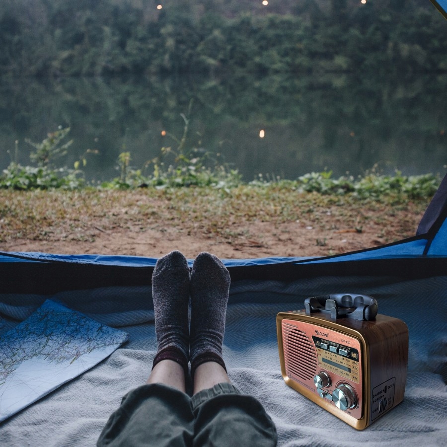 Radio baterie AM RETOO E972-2