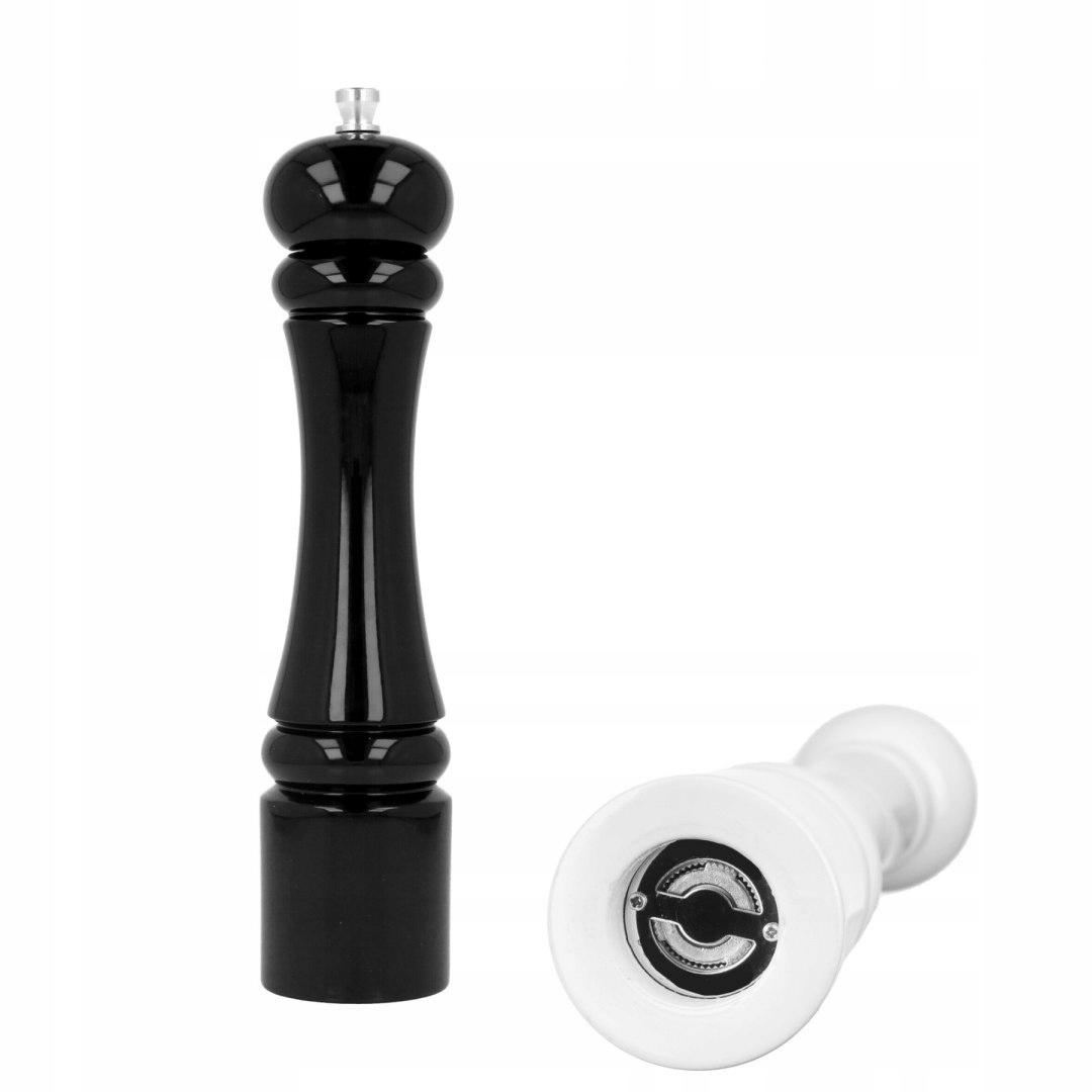 MŁYNEK RĘCZNY DO PIEPRZU i SOLI ZESTAW DUŻY MŁYNKI MIELENIA PRZYPRAW 2szt