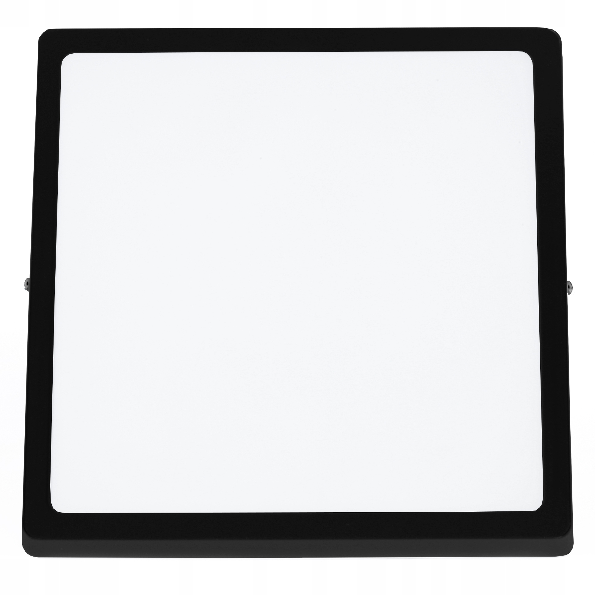 Plafon kwadratowy Interlook 28 x 2,7 cm czarny