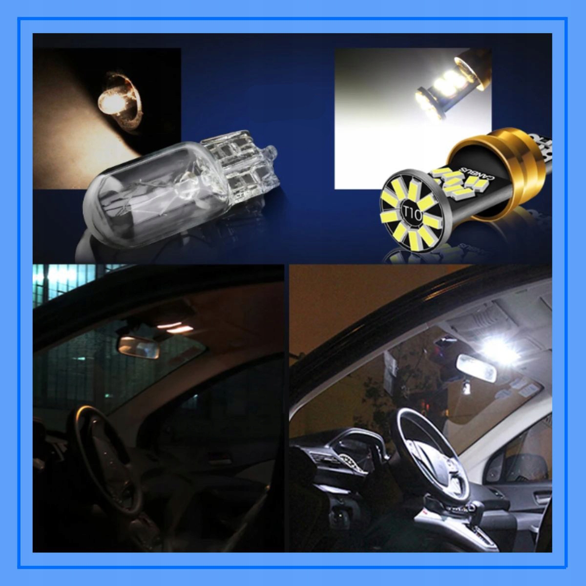 Żarówka Interlook T10-27SMD-3014-CANBUS W5W 5 W 1 szt.