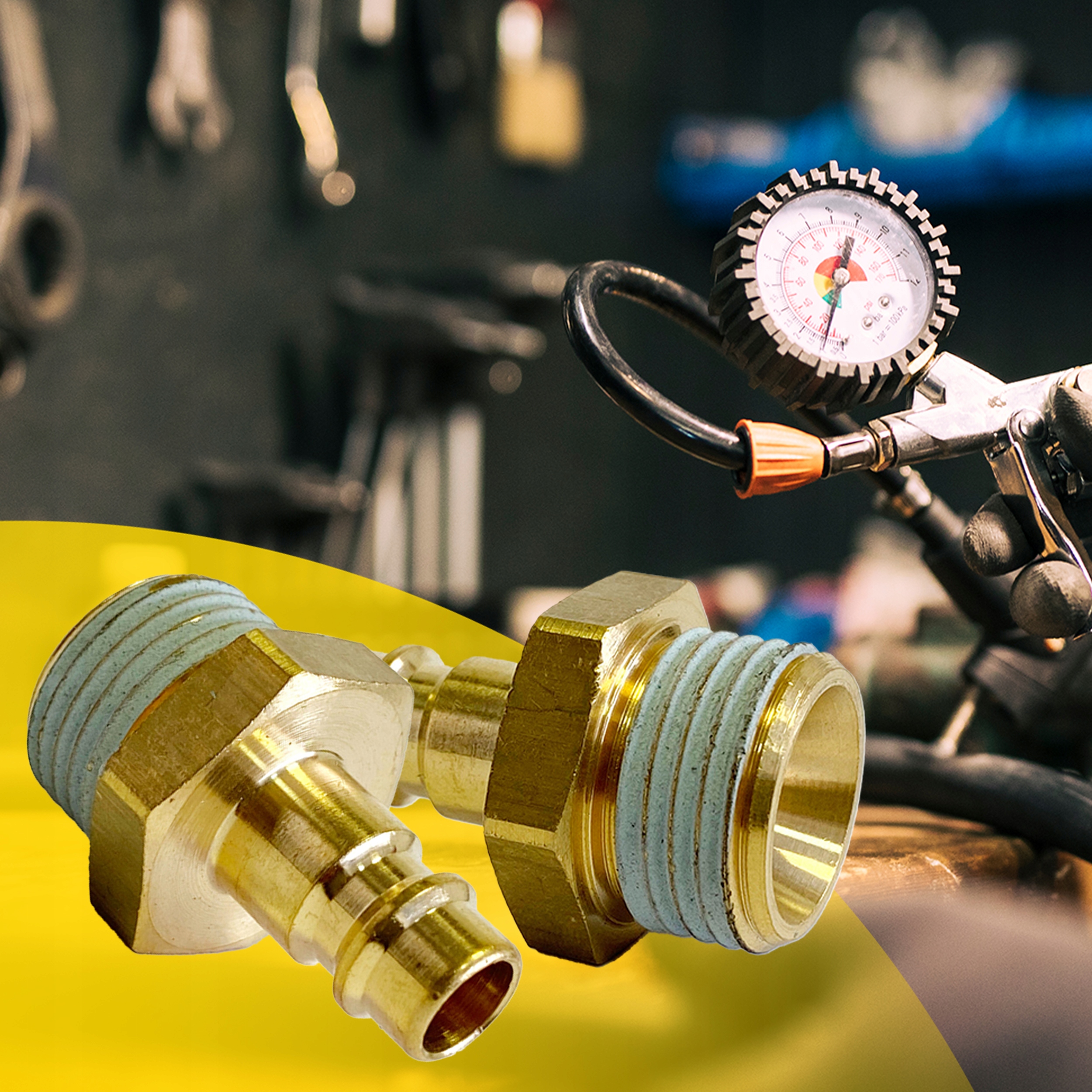 WTYK Szybkozłączki Pneumatycznej 1/2 gwint zewnętrzny WTYCZKA KRÓCIEC