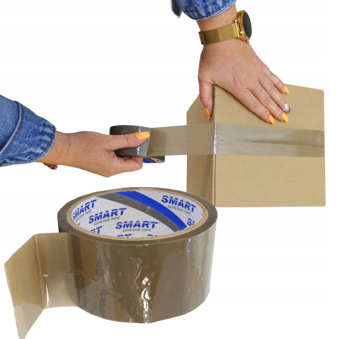 Taśma pakowa Smart brązowa szer. 48 mm dł. 54 m 1 szt.