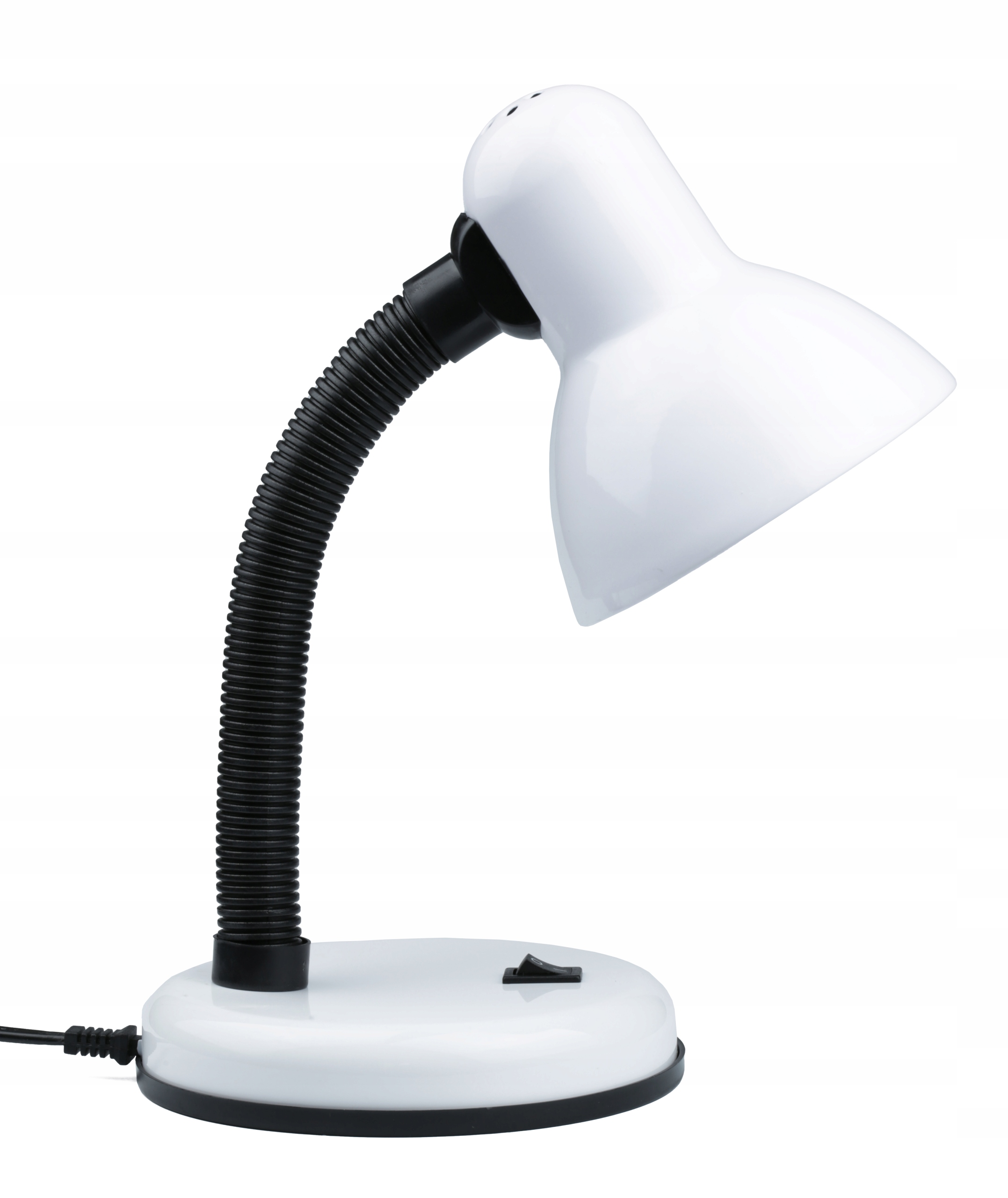 Lampka biurkowa Interlook Biurkowe do nauki biały moc do 40 W