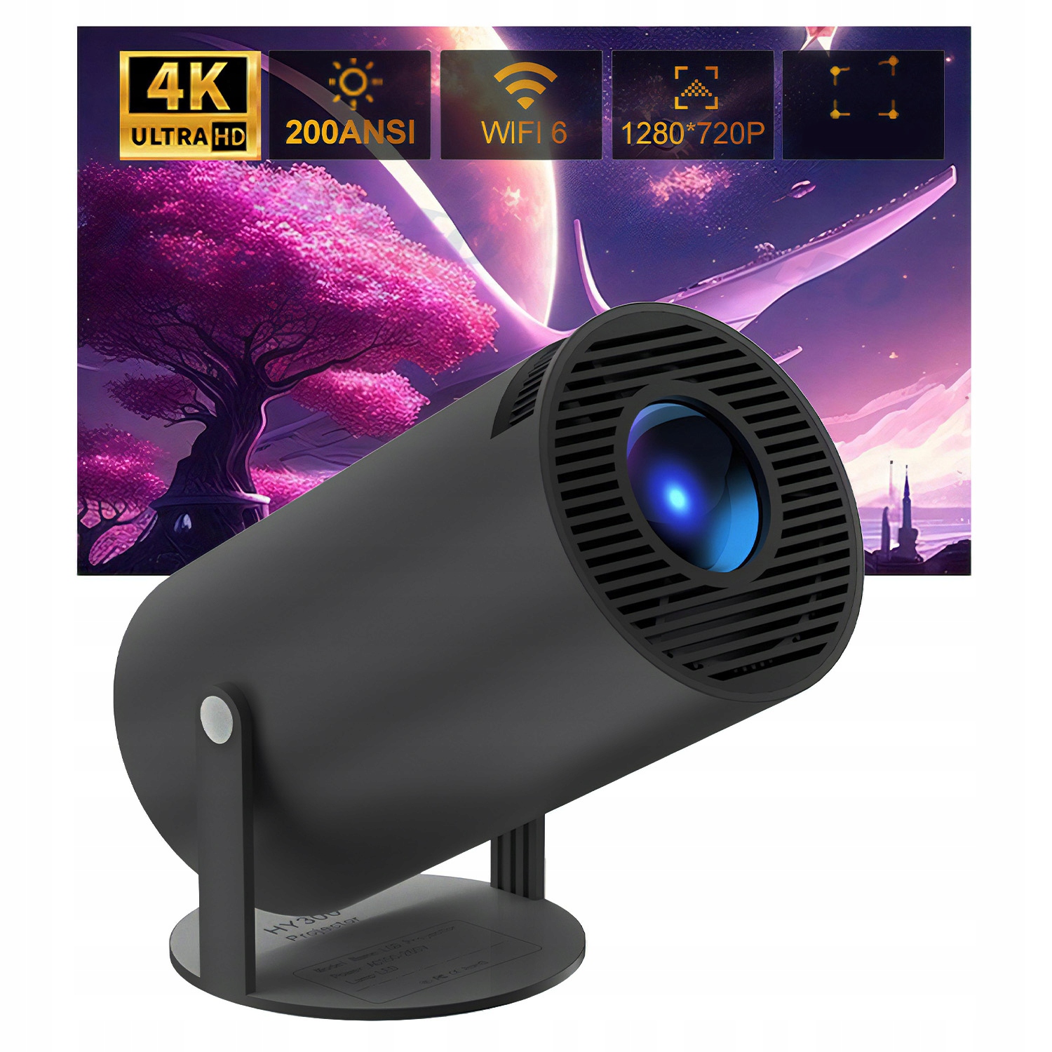 Projektor LED Renew Force RZUTNIK PROJEKTOR DO LAPTOPA KOMPUTERA 130 CALI