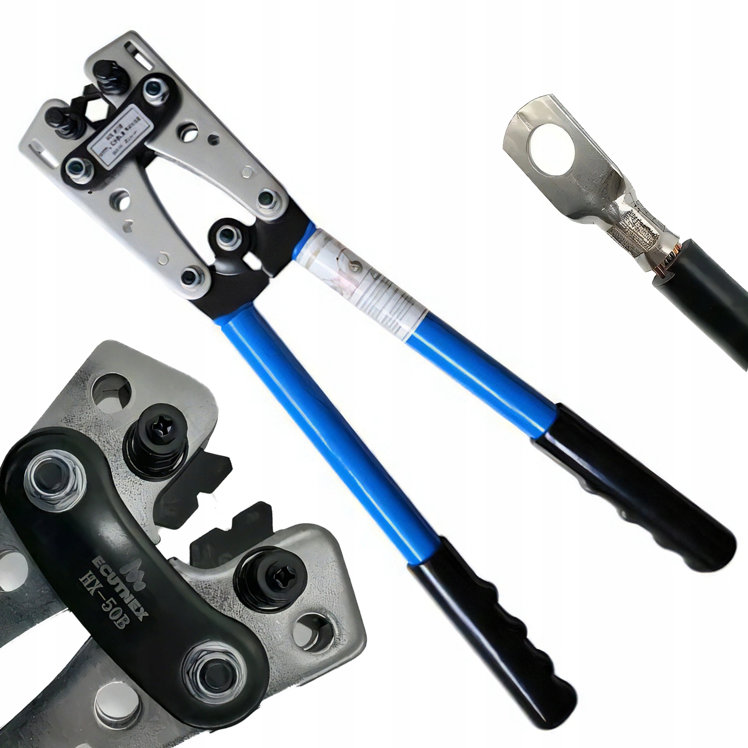 Zaciskarka Renew Force CCM-6-50 6 mm² - 50 mm²