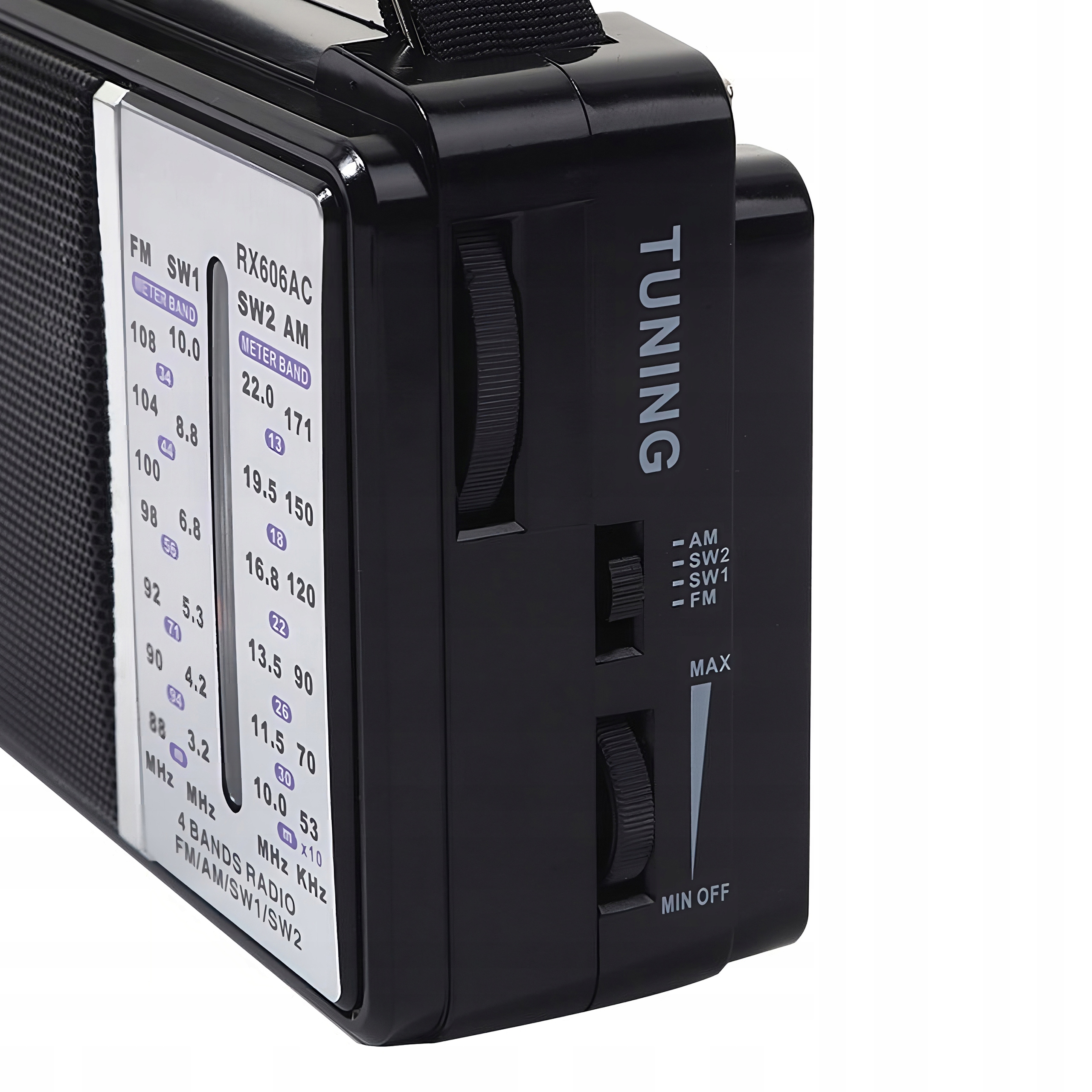 Radio sieciowo-bateryjne AM RETOO E659