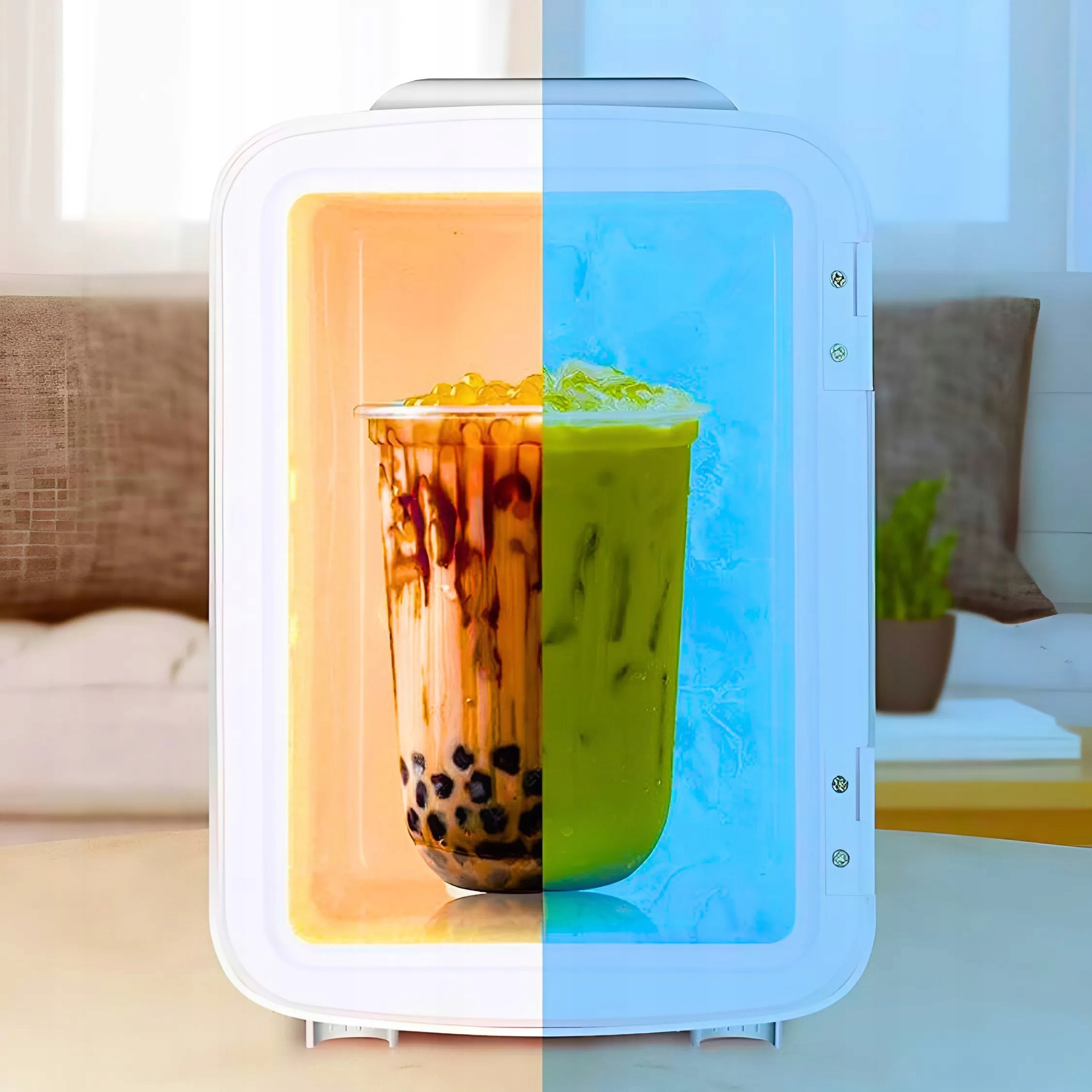 LODÓWKA SAMOCHODOWA TURYSTYCZNA PRZENOŚNA CHŁODZENIE I GRZANIE 12V DO AUTA