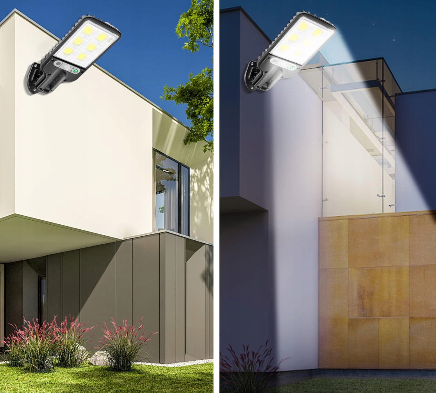 Lampa uliczna Interlook 150 W 5000 lm zasilanie solarne