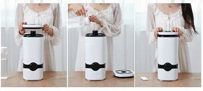 Nawilżacz powietrza ARSA GO DO OLEJKÓW ETERYCZNYCH JONIZATOR TIMER