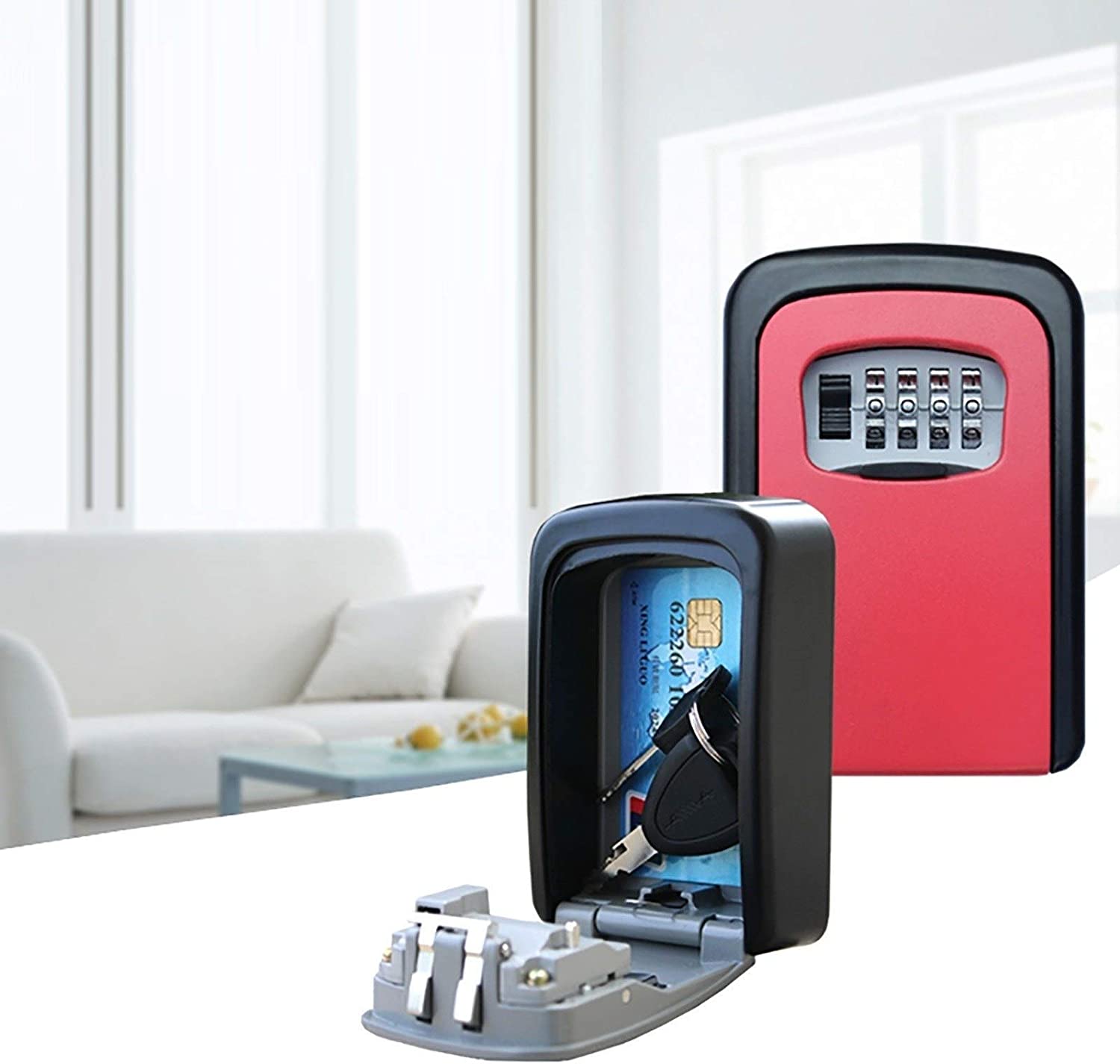 SKRZYNKA SZAFKA KASETKA NA KLUCZE SEJF SZYFR KOD