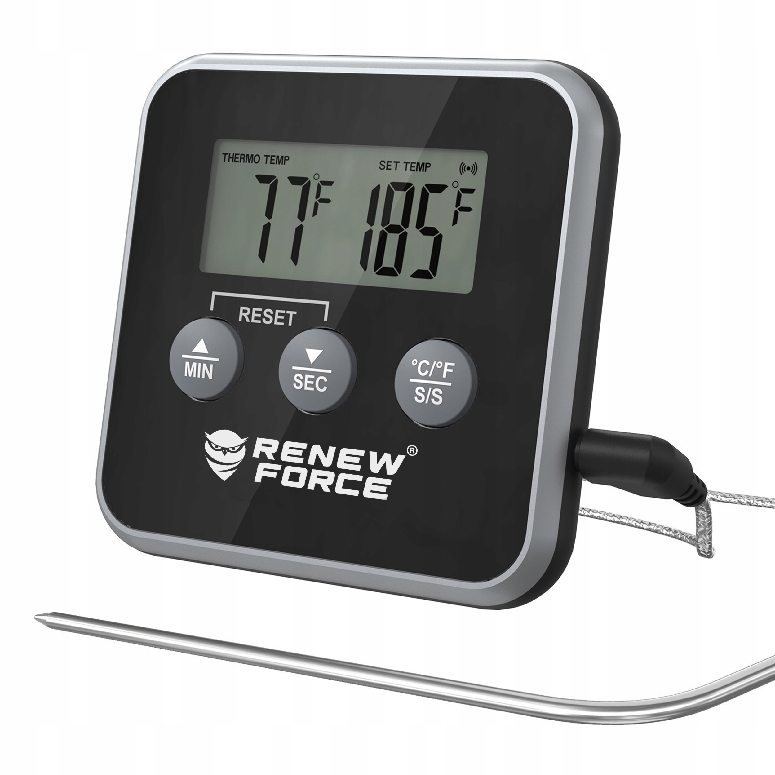 Termometr z sondą kuchenny Renew Force
