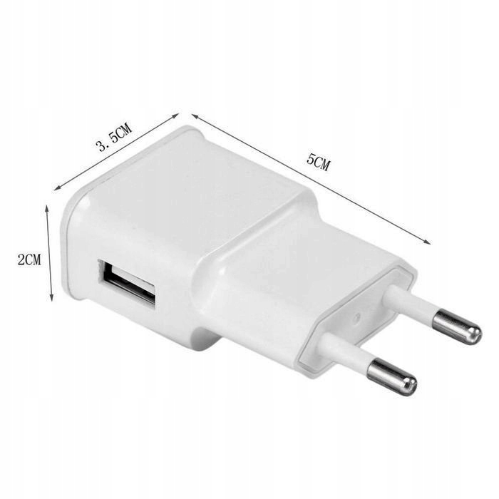 Ładowarka sieciowa INTRLK-WA-001 USB uniwersalna 2000 mA