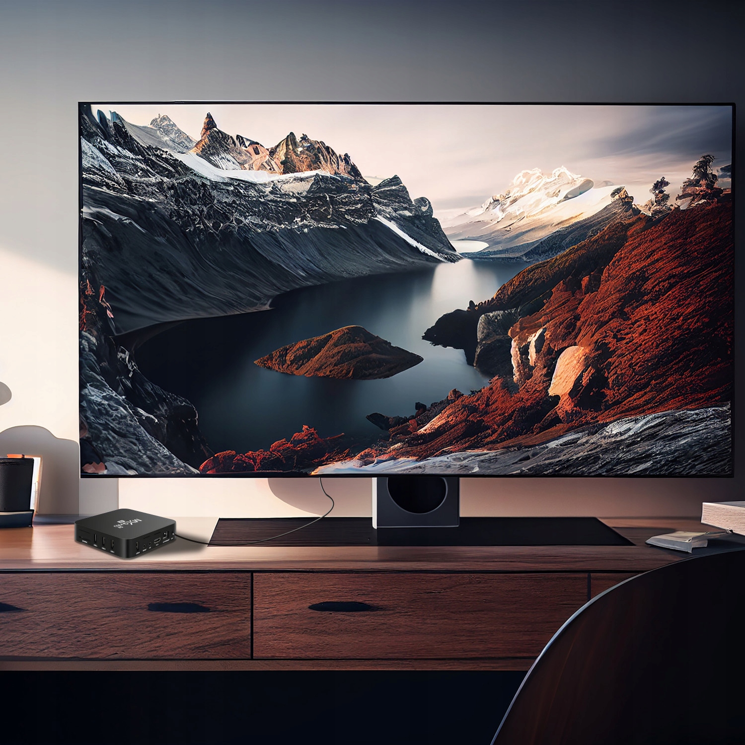 SMART TV BOX 8GB MXQ PRO 4K DEKODER Android 11.1 WIFI MULTIMEDIA + PILOT