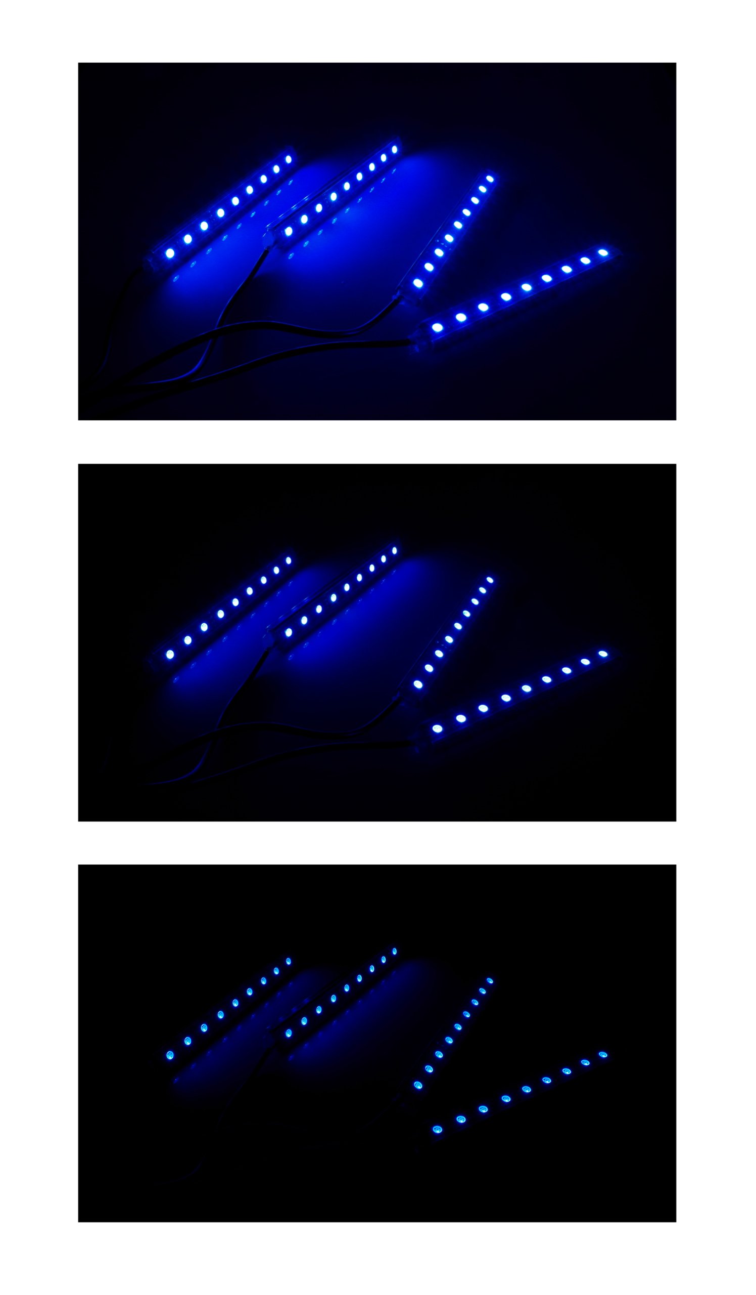 Oświetlenie Interlook LED RGB wnętrza auta