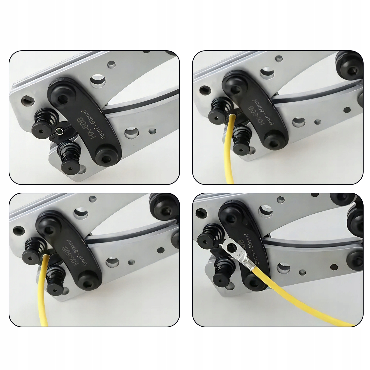 Zaciskarka Renew Force CCM-6-50 6 mm² - 50 mm²