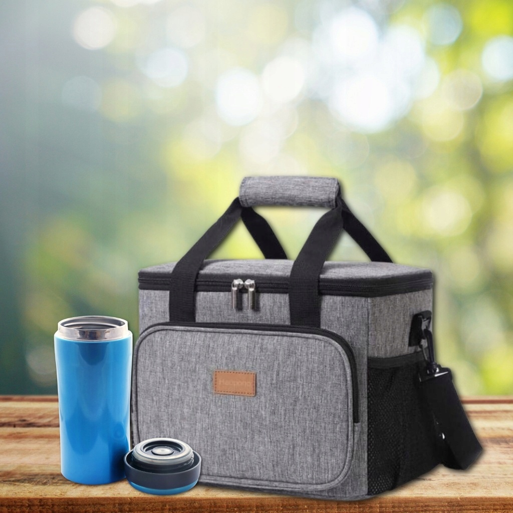 Torba termiczna MEMFLOW Torba termiczna 18L termoizolacyjna szary 18 l