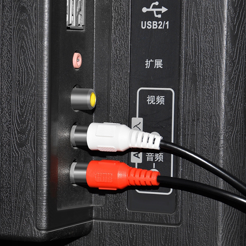 Kabel RETOO 3,5 mm minijack (3,5 mm) - 2x RCA (cinch) 1,5 m