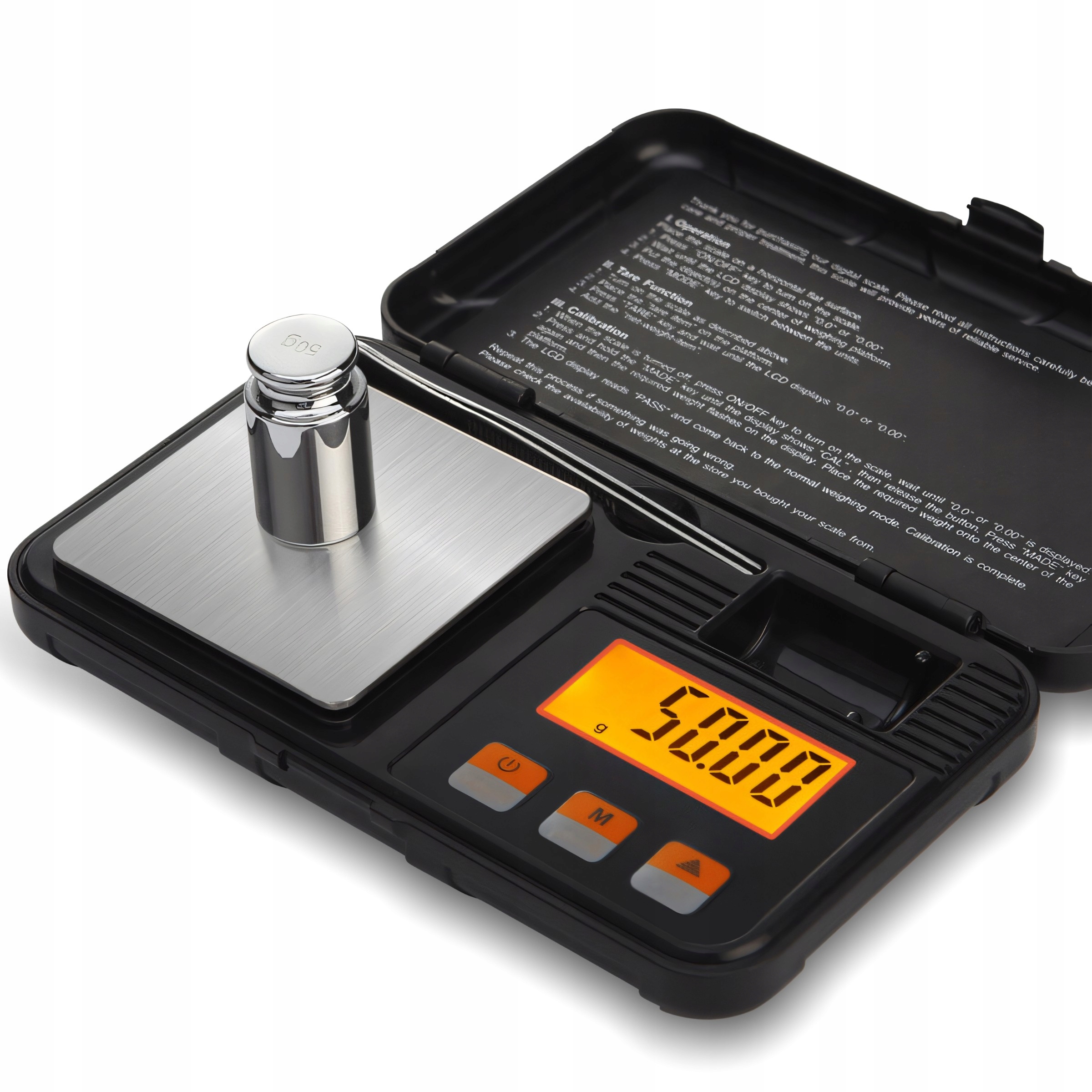 WAGA JUBILERSKA DOKŁADNA 200g 0,01g KUCHENNA LCD BATERIE TACKA CIĘŻAREK