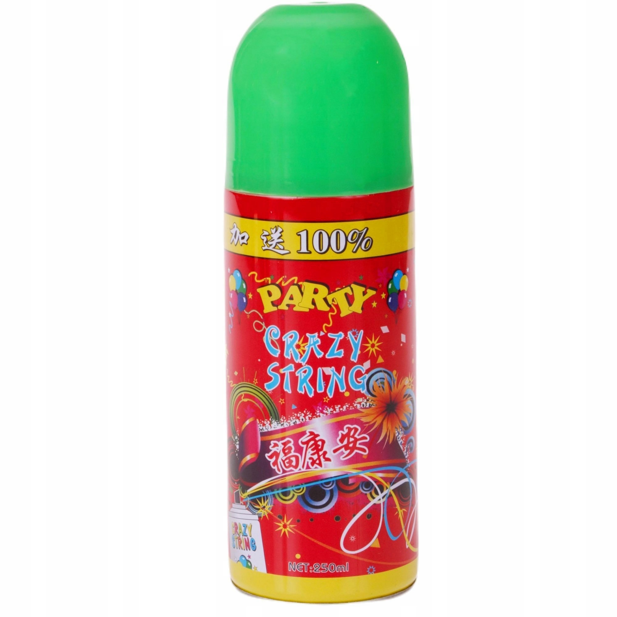SERPENTYNA KONFETTI W SPRAYU PARTY URODZINY 250ml