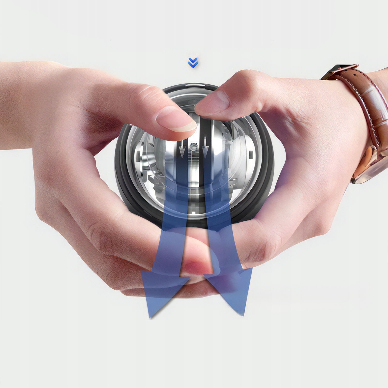 Kula żyroskopowa Renew Force TRENER AUTOSTART ŚCISKACZ SIŁA MEGA