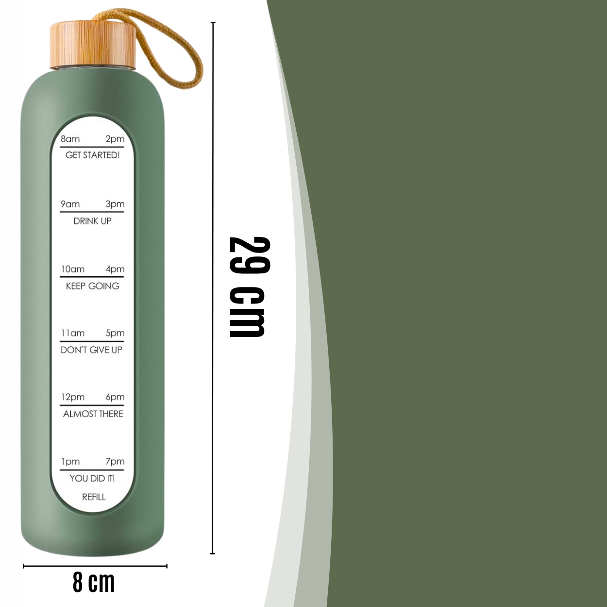 Butelka MEMFLOW 1000 ml biały