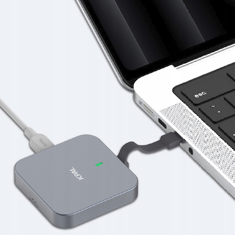 JCPal Obudowa Kieszeń SSD na Dysk NVMe M.2 2230 MagSafe USB-C iPhone 16/15