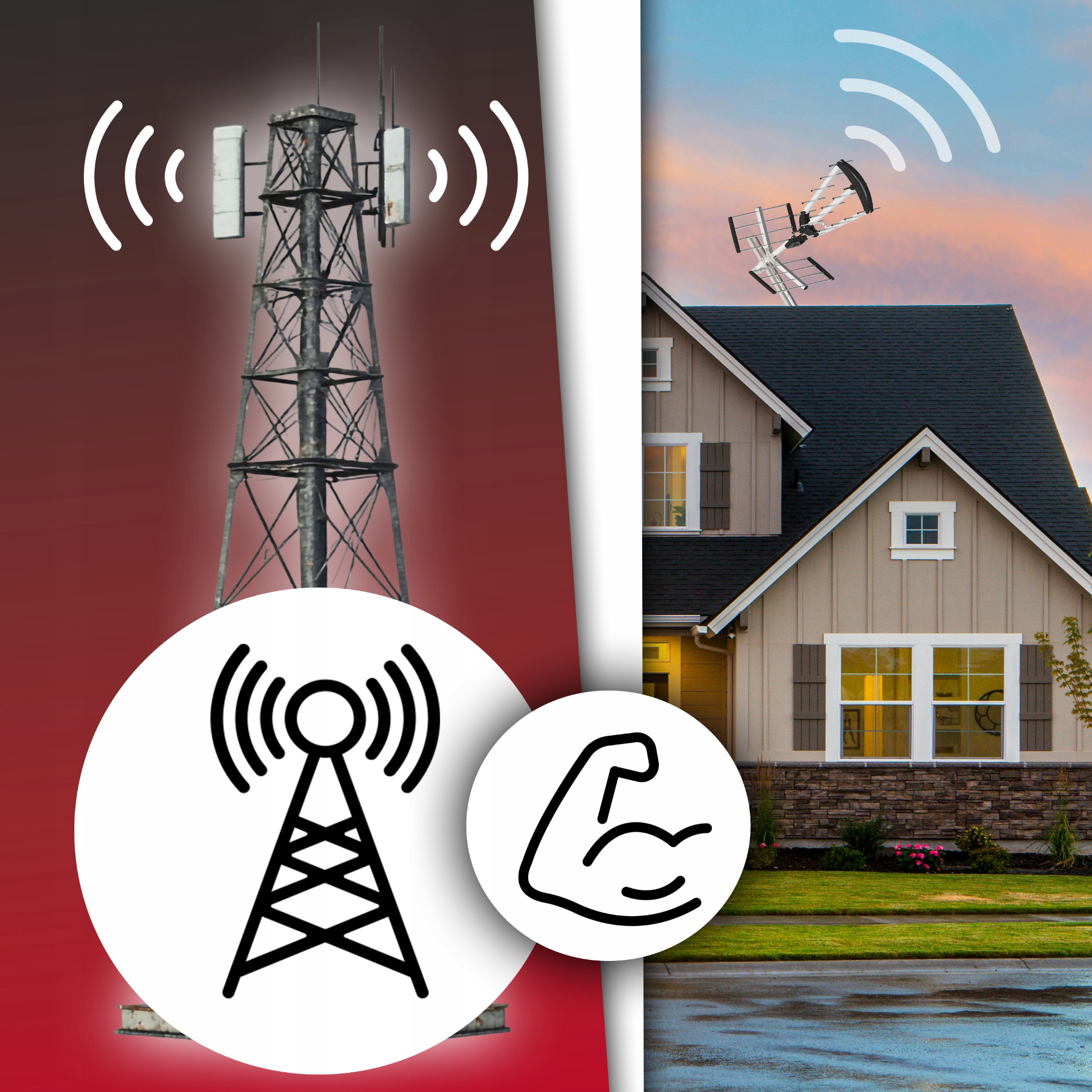 Antena zewnętrzna RETOO ER1240