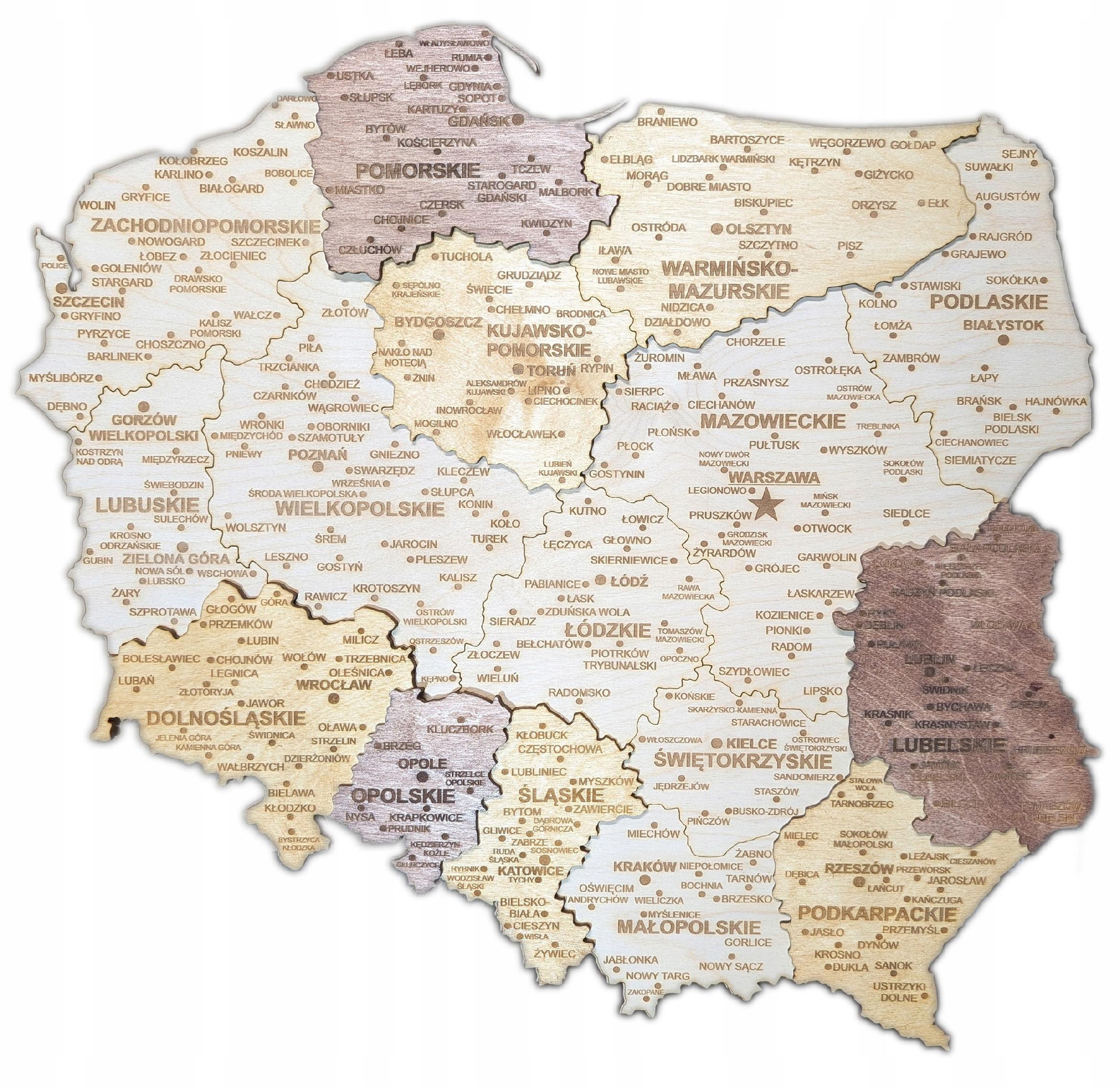 Zastosowanie mapy we wnętrzu