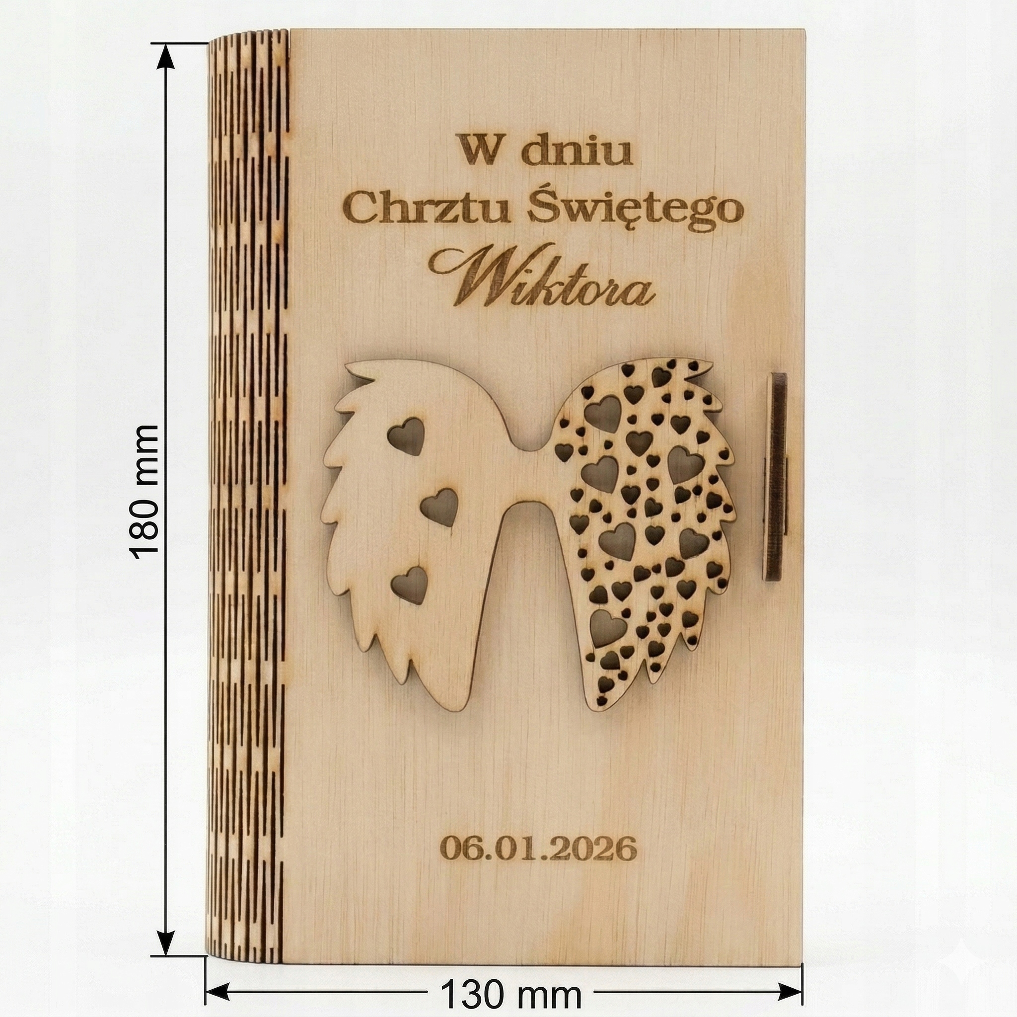 Zamknięcie pudełka na zdjęcia i detale techniczne