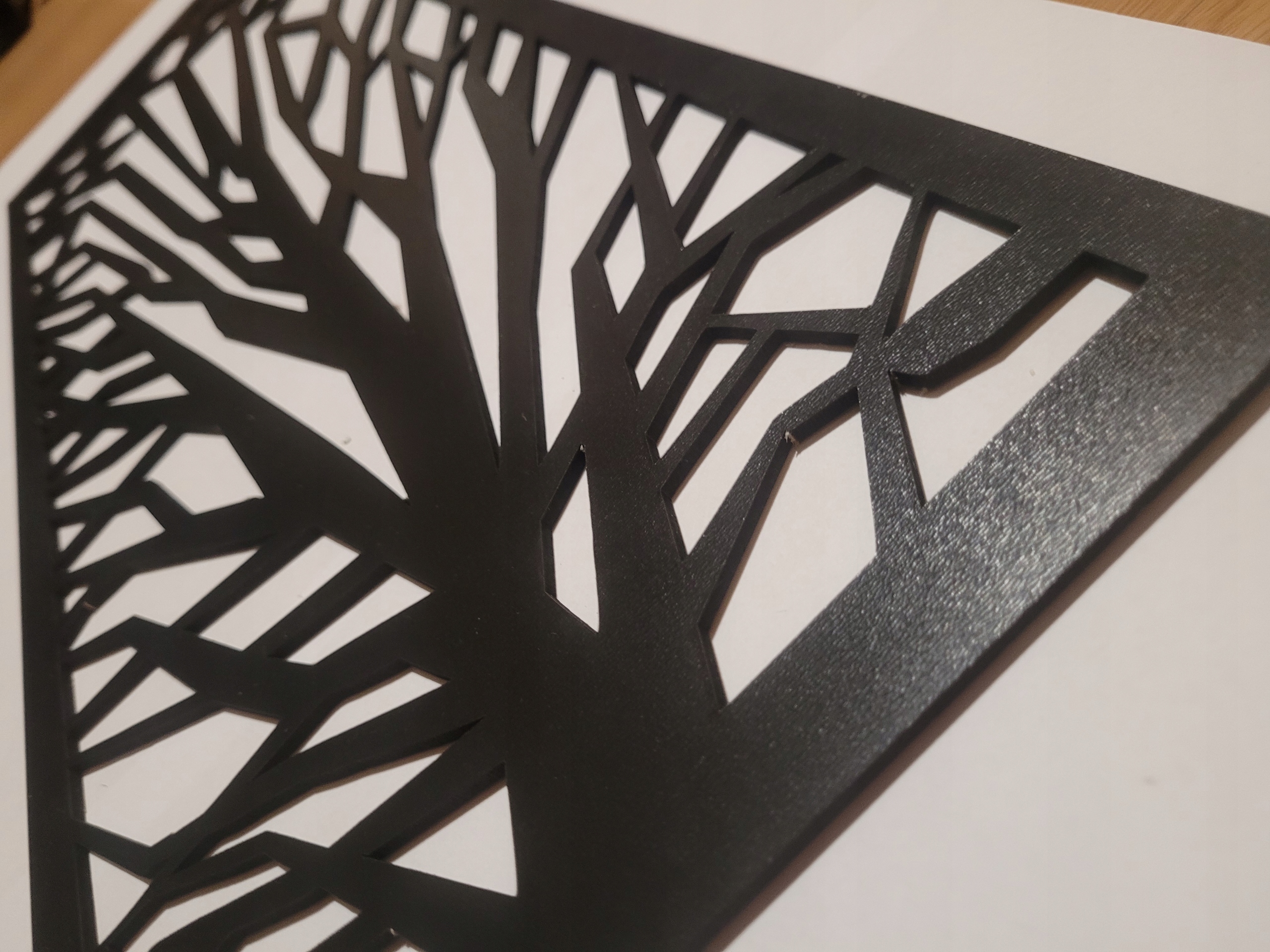 Tryptyk na ścianie salonu